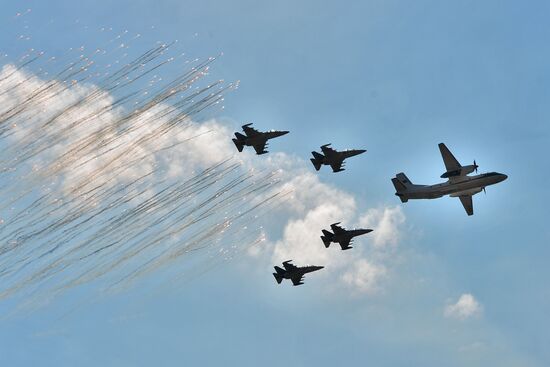 Military parade marking Independence Day in Belarus