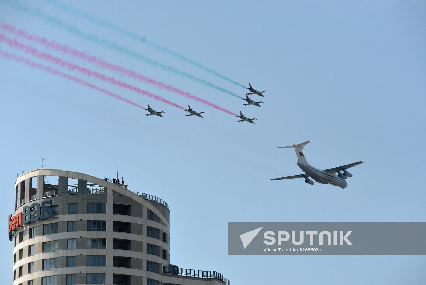 Military parade marking Independence Day in Belarus