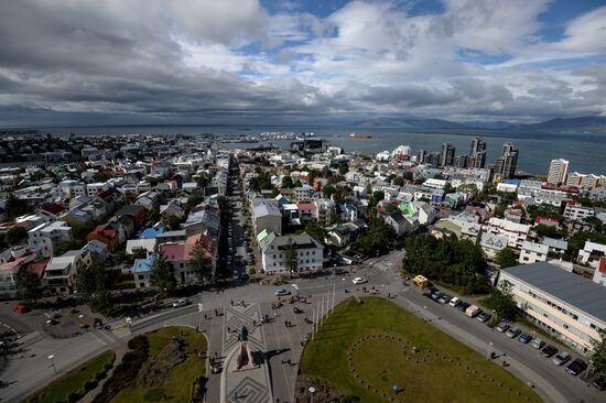 World cities. Reykjavik
