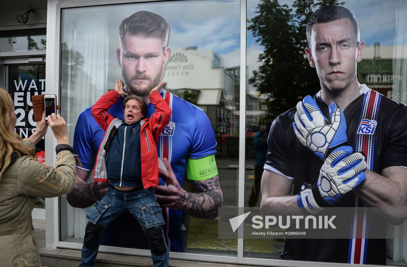 Football fever in Iceland