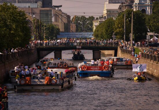 River Carnival in St. Petersburg