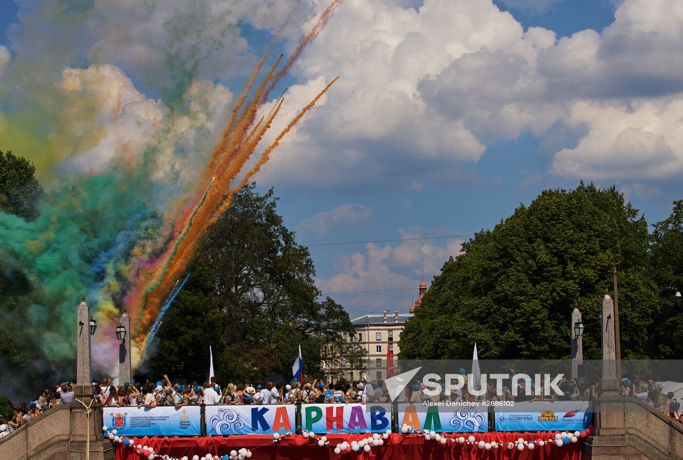 River Carnival in St. Petersburg