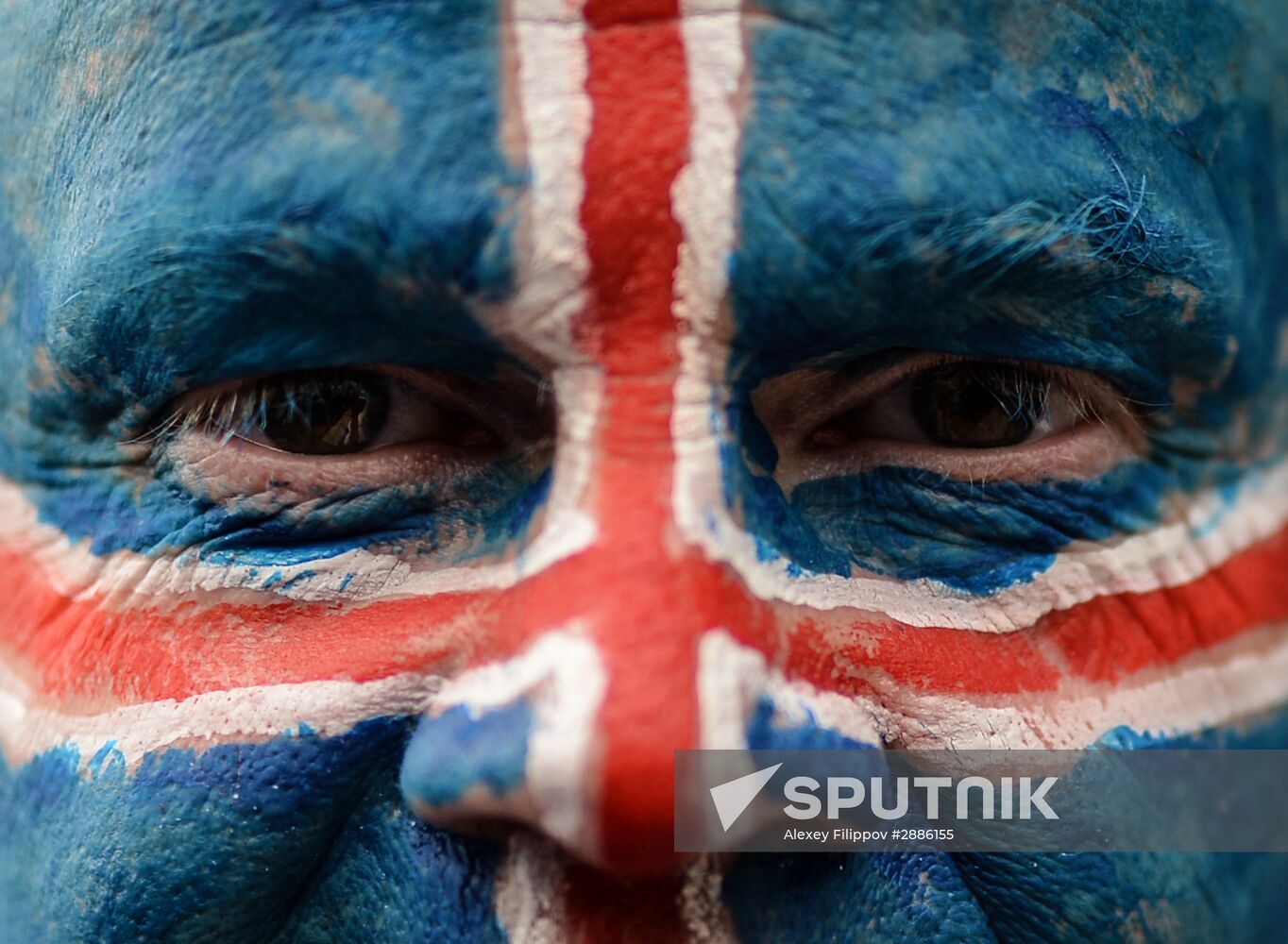 Watching Euro 2016 match France vs. Iceland in Reykjavik