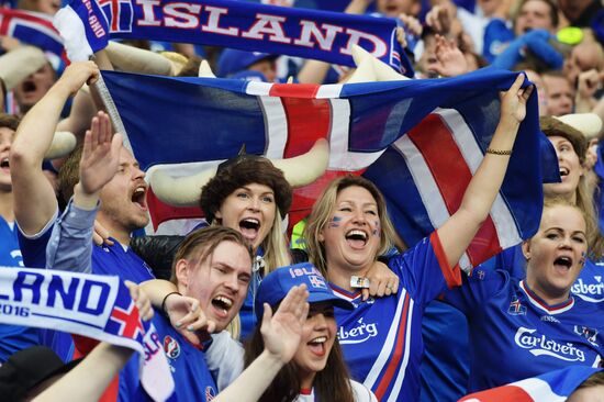 UEFA Euro 2016. France vs. Iceland