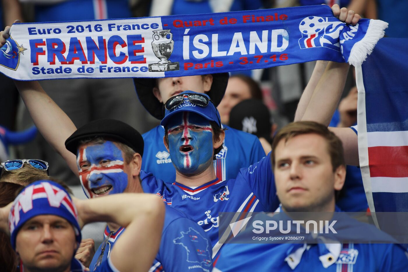 UEFA Euro 2016. France vs. Iceland