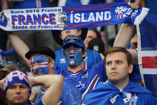 UEFA Euro 2016. France vs. Iceland