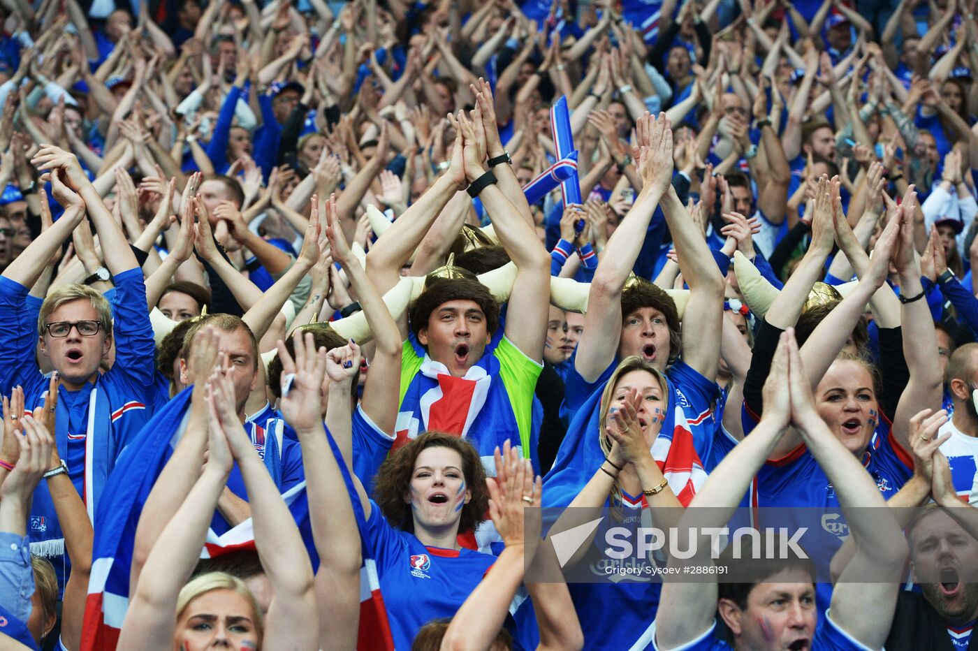 UEFA Euro 2016. France vs. Iceland