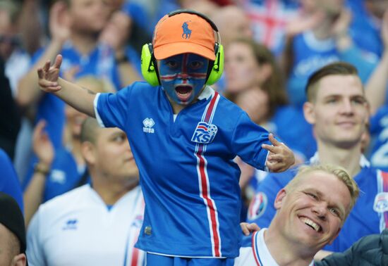 UEFA Euro 2016. France vs. Iceland