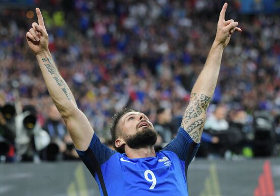 UEFA Euro 2016. France vs. Iceland