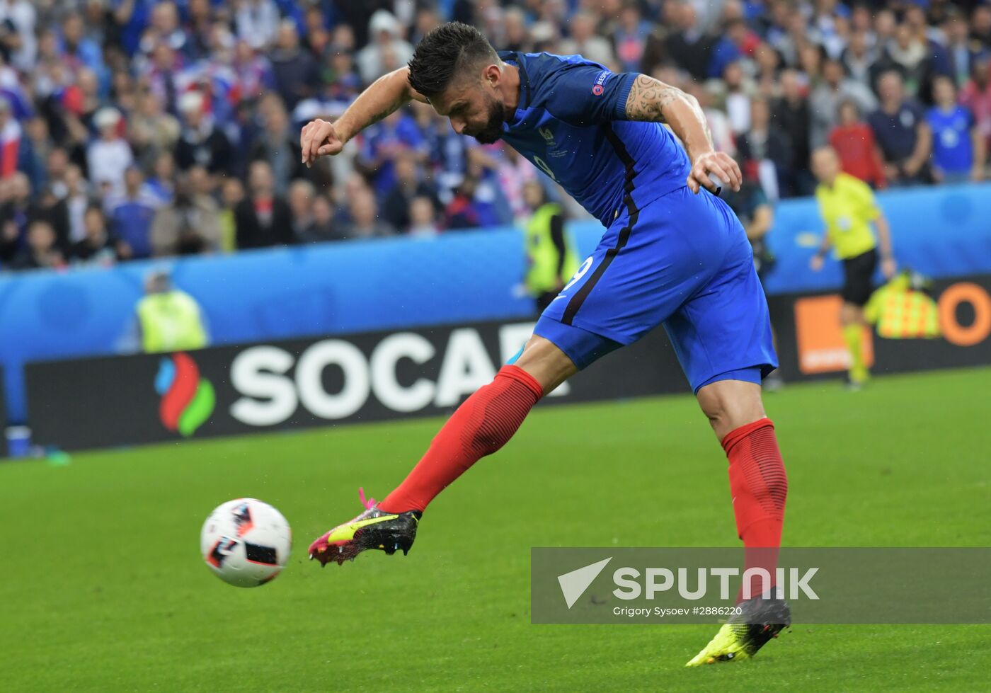 UEFA Euro 2016. France vs. Iceland