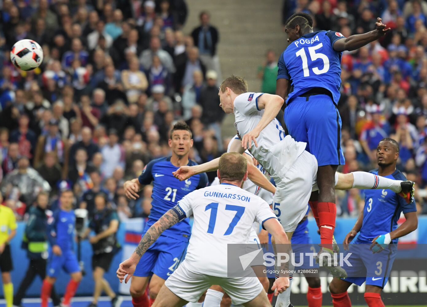 UEFA Euro 2016. France vs. Iceland