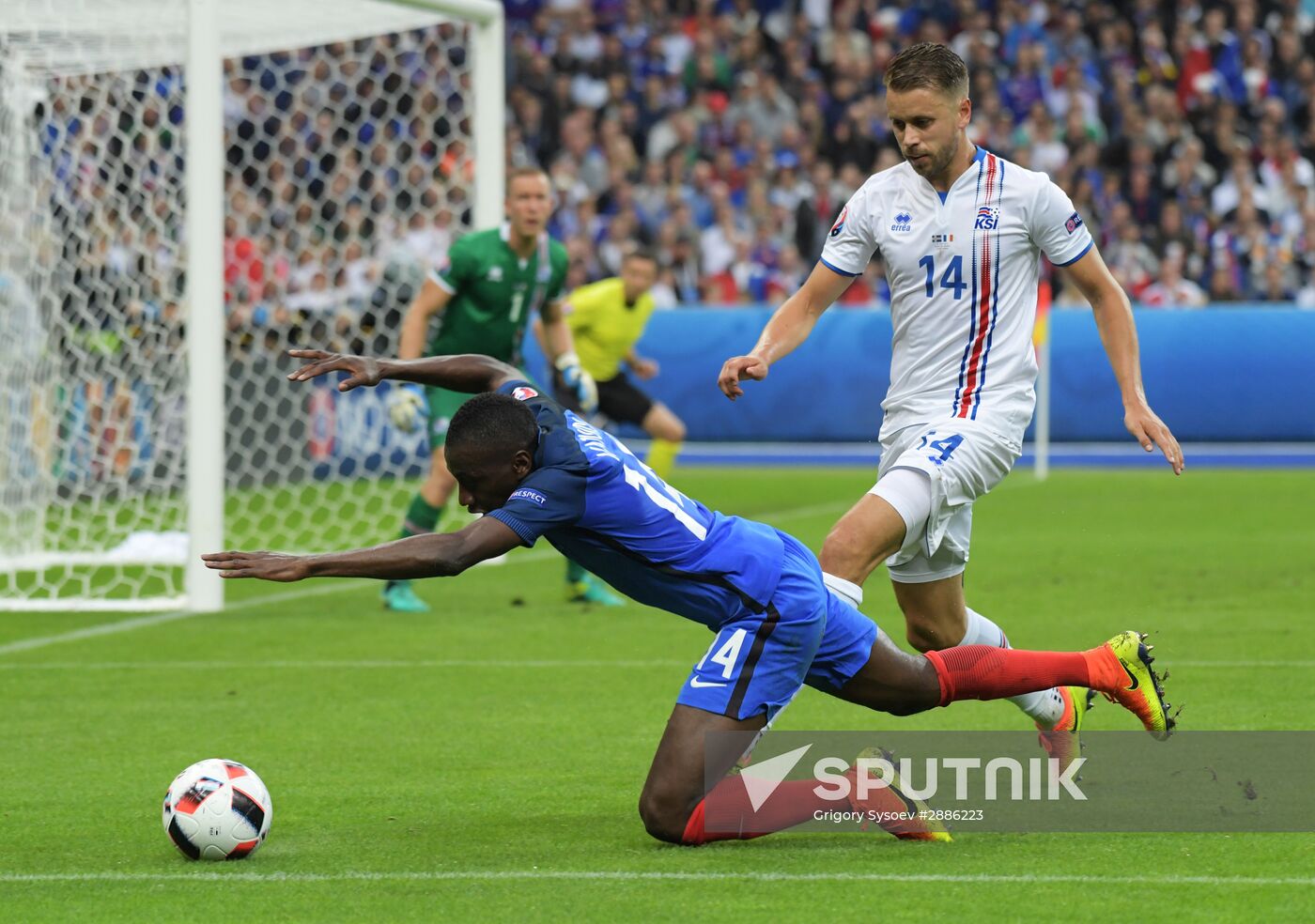 UEFA Euro 2016. France vs. Iceland