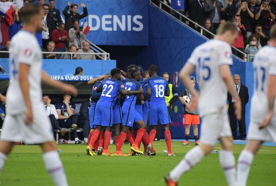 UEFA Euro 2016. France vs. Iceland