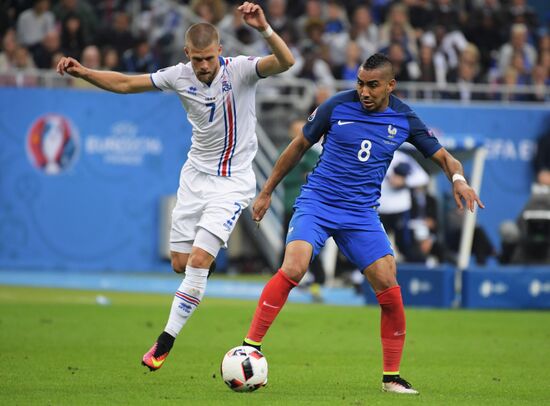 UEFA Euro 2016. France vs. Iceland