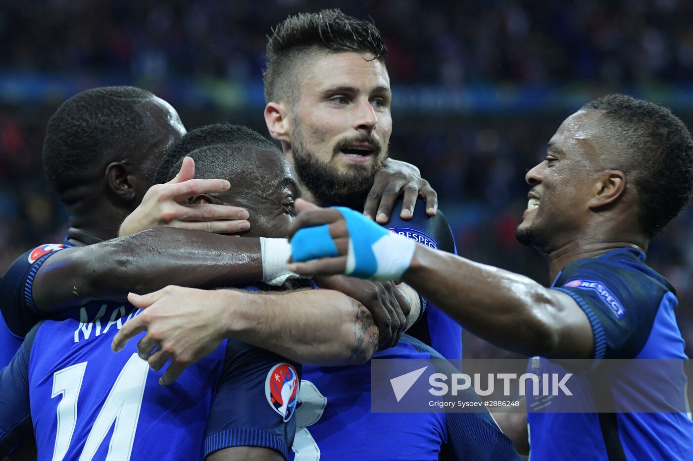 UEFA Euro 2016. France vs. Iceland