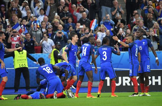 UEFA Euro 2016. France vs. Iceland