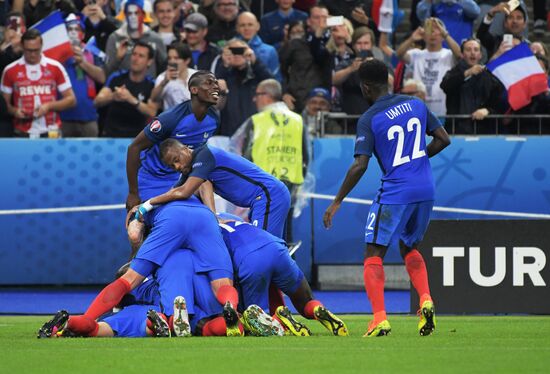 UEFA Euro 2016. France vs. Iceland