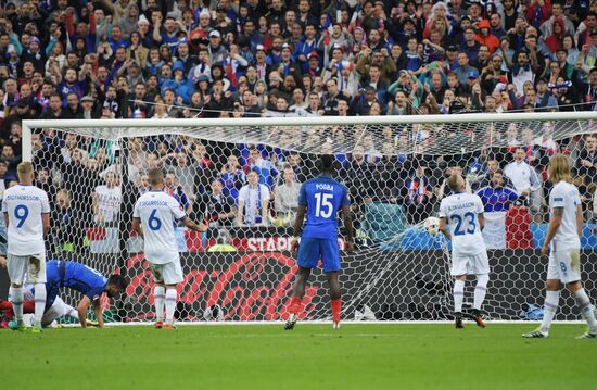 UEFA Euro 2016. France vs. Iceland