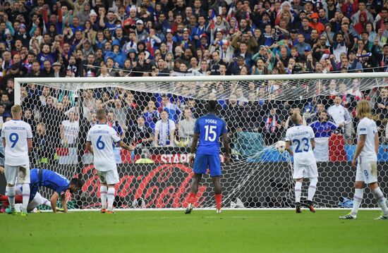 UEFA Euro 2016. France vs. Iceland