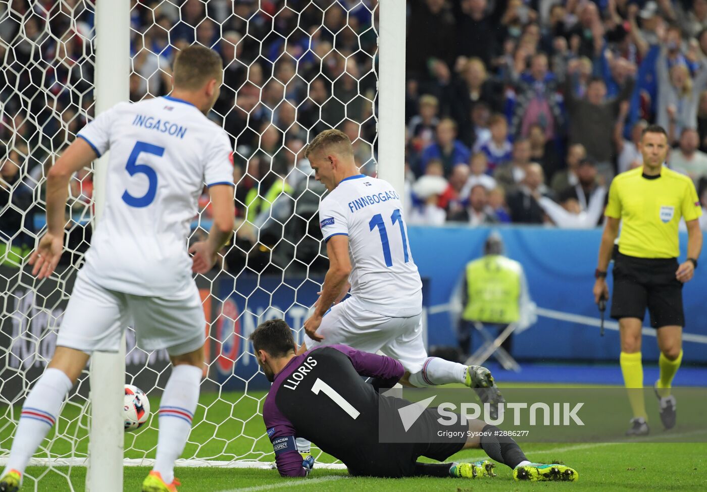 UEFA Euro 2016. France vs. Iceland