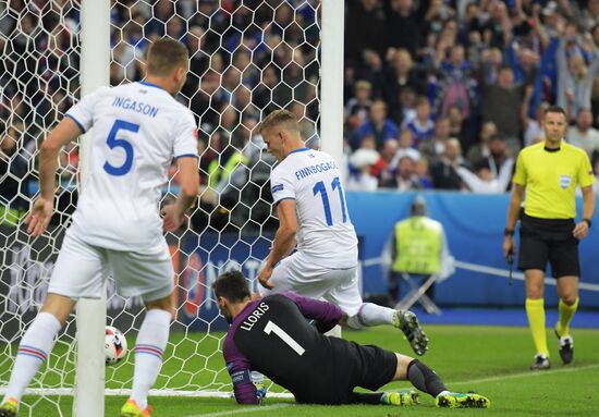 UEFA Euro 2016. France vs. Iceland