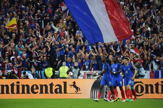 UEFA Euro 2016. France vs. Iceland