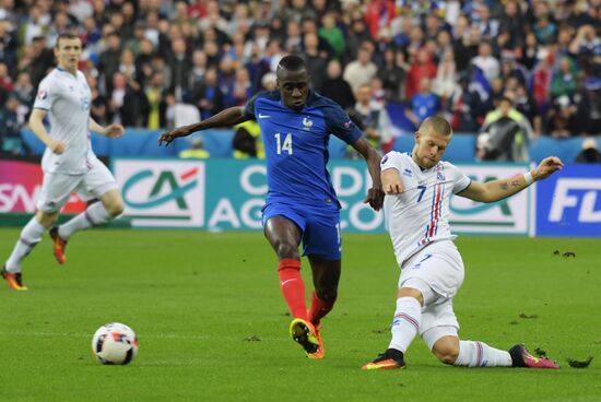 UEFA Euro 2016. France vs. Iceland