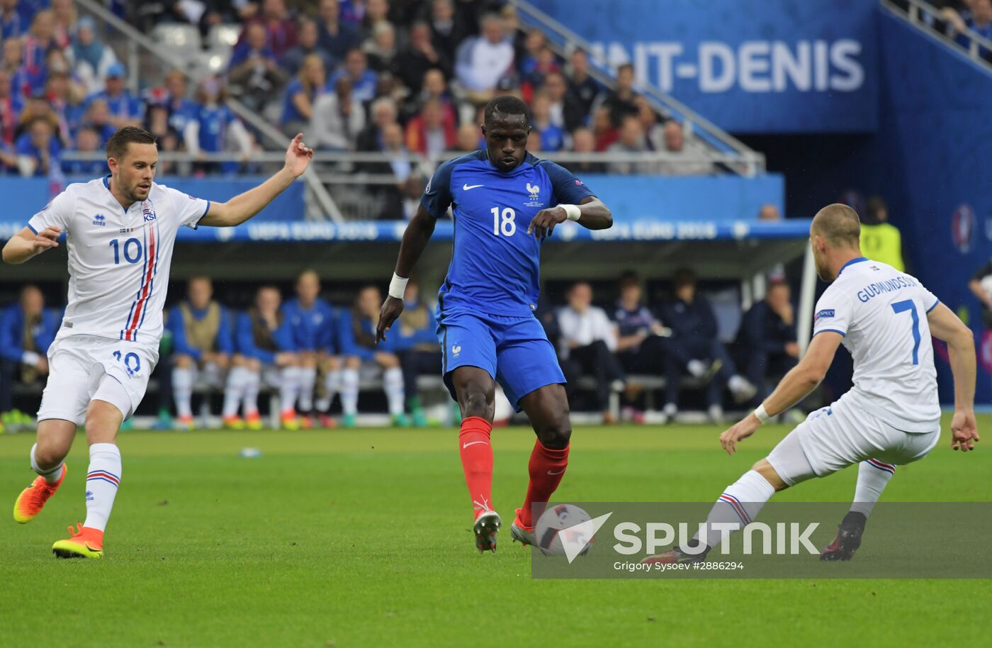 UEFA Euro 2016. France vs. Iceland