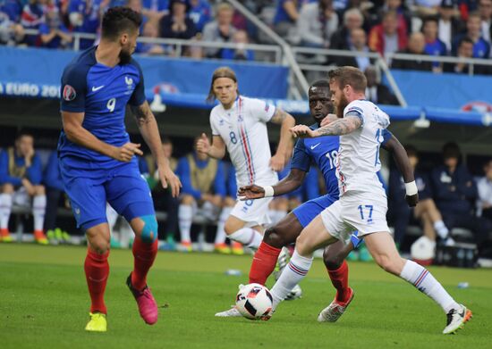 UEFA Euro 2016. France vs. Iceland