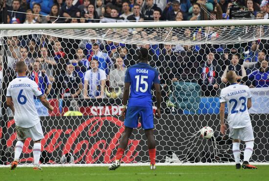 UEFA Euro 2016. France vs. Iceland