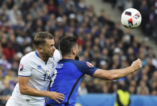 UEFA Euro 2016. France vs. Iceland