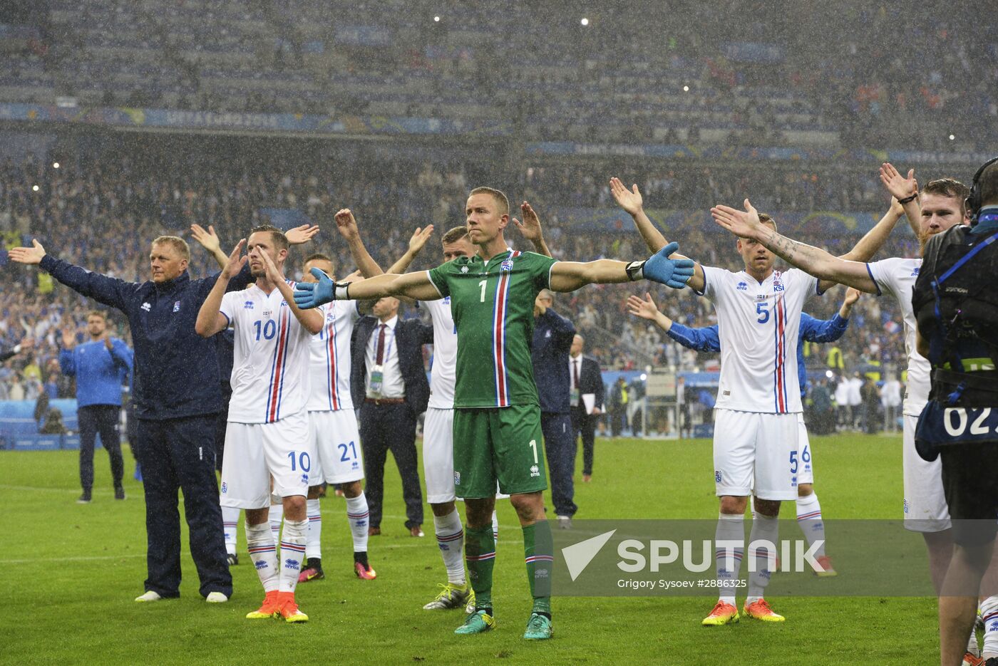 UEFA Euro 2016. France vs. Iceland