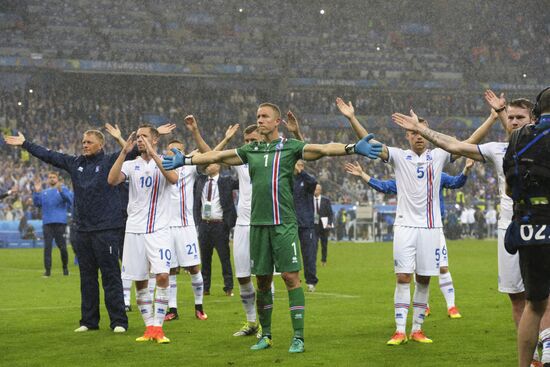 UEFA Euro 2016. France vs. Iceland