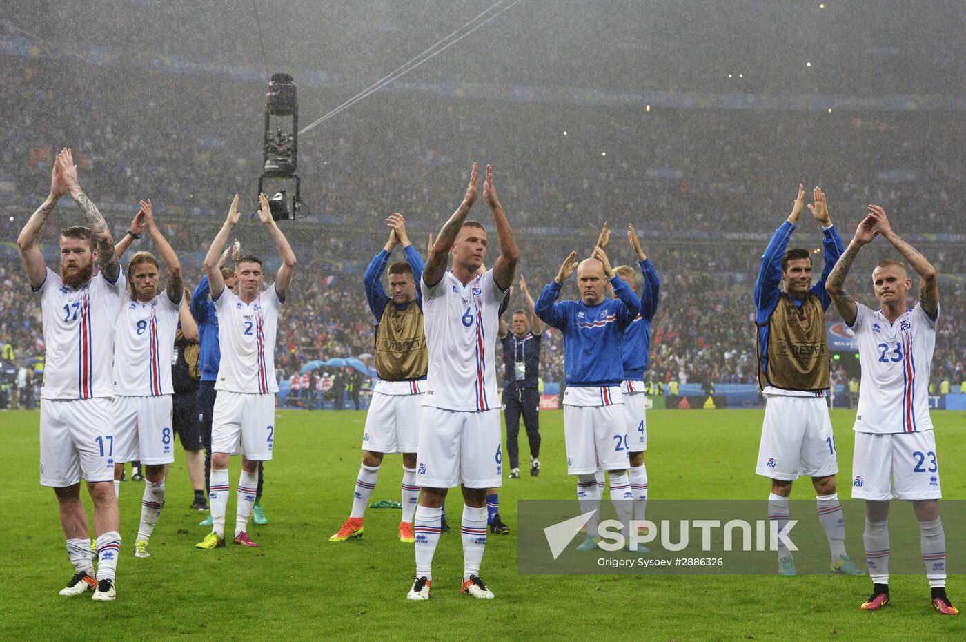 UEFA Euro 2016. France vs. Iceland