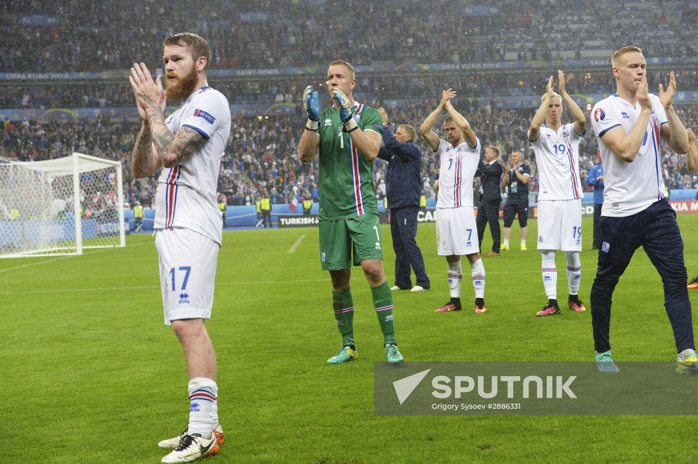 UEFA Euro 2016. France vs. Iceland