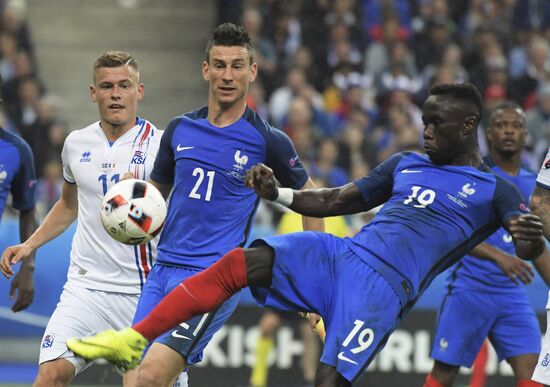 UEFA Euro 2016. France vs. Iceland