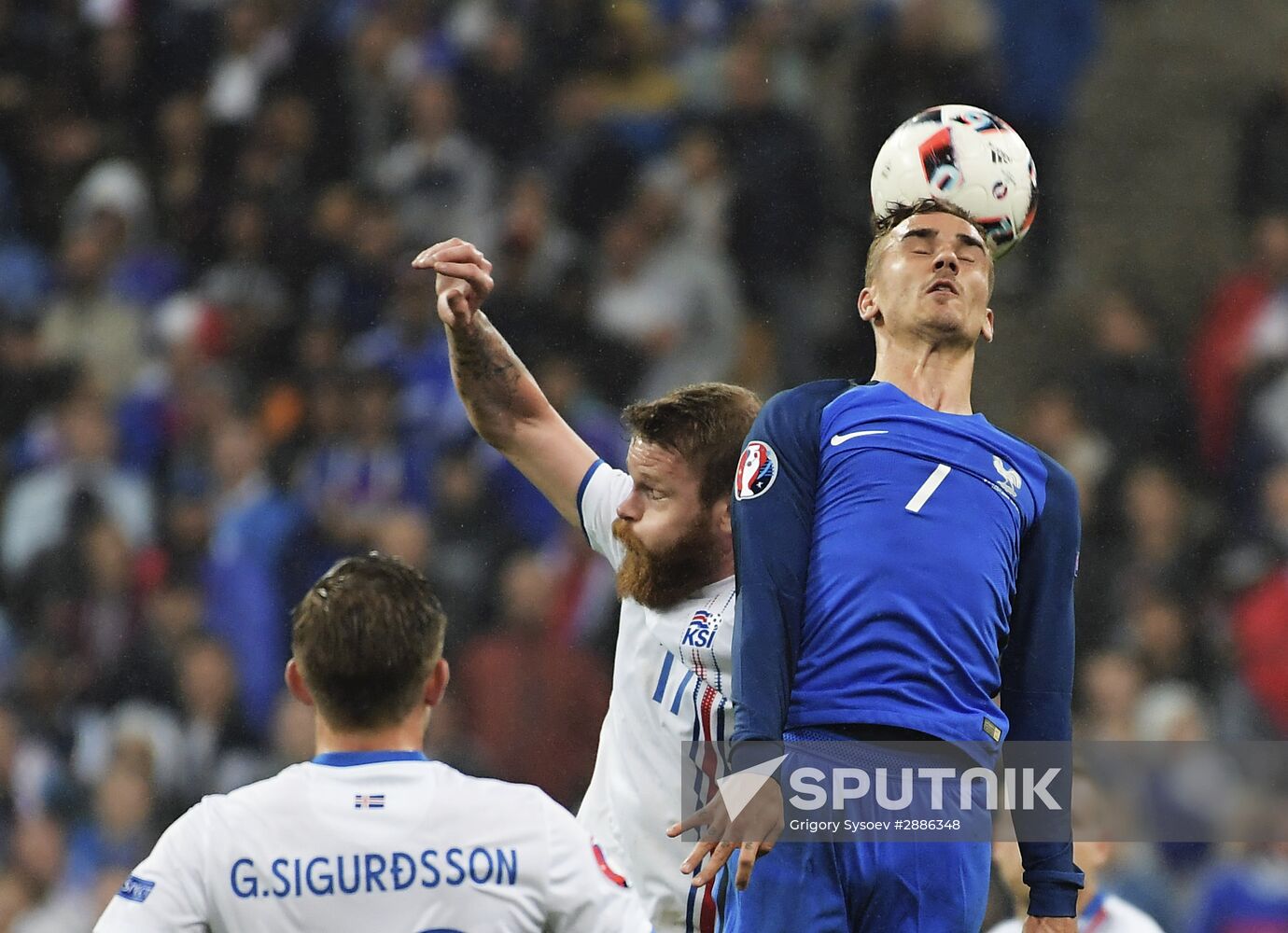 UEFA Euro 2016. France vs. Iceland