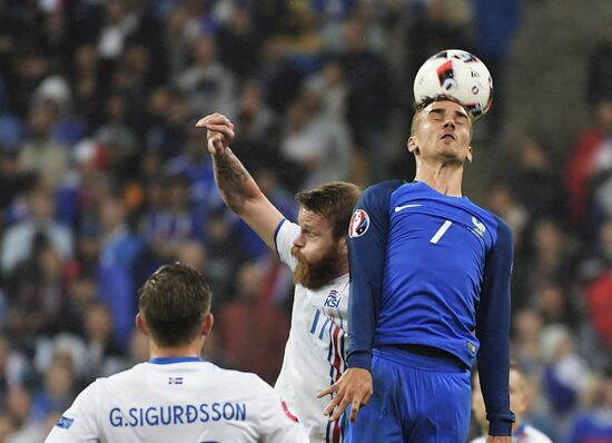 UEFA Euro 2016. France vs. Iceland