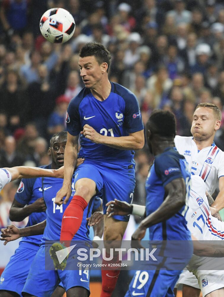 UEFA Euro 2016. France vs. Iceland