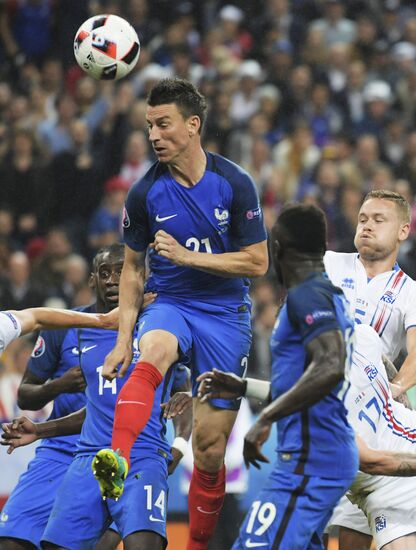 UEFA Euro 2016. France vs. Iceland