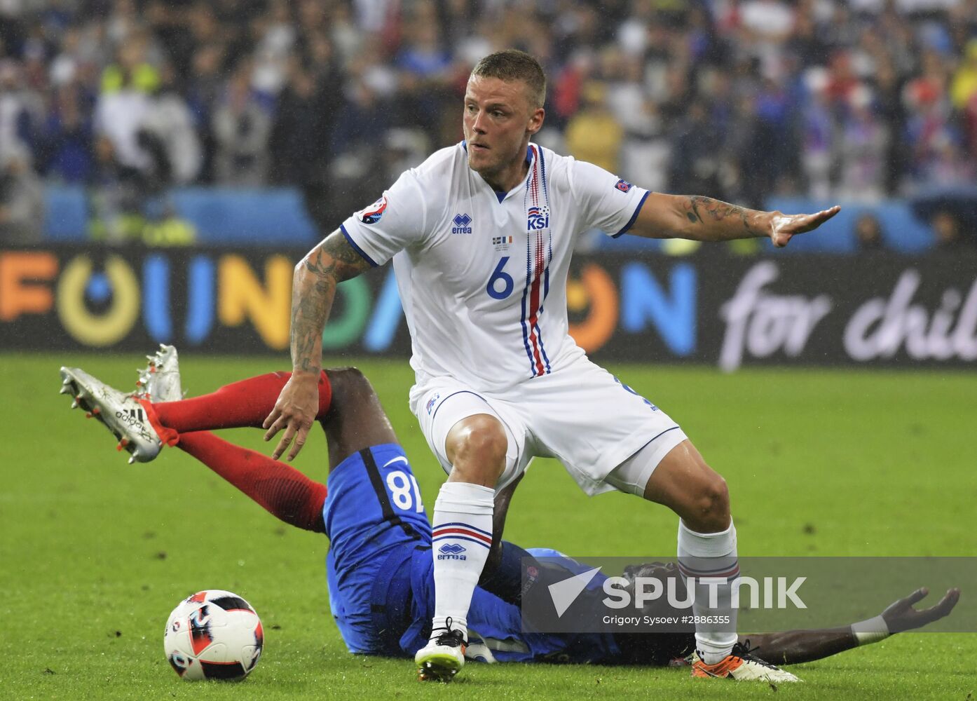 UEFA Euro 2016. France vs. Iceland