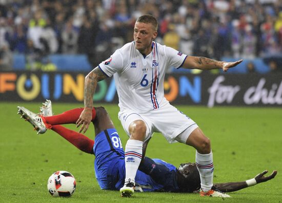 UEFA Euro 2016. France vs. Iceland