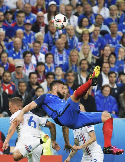 UEFA Euro 2016. France vs. Iceland