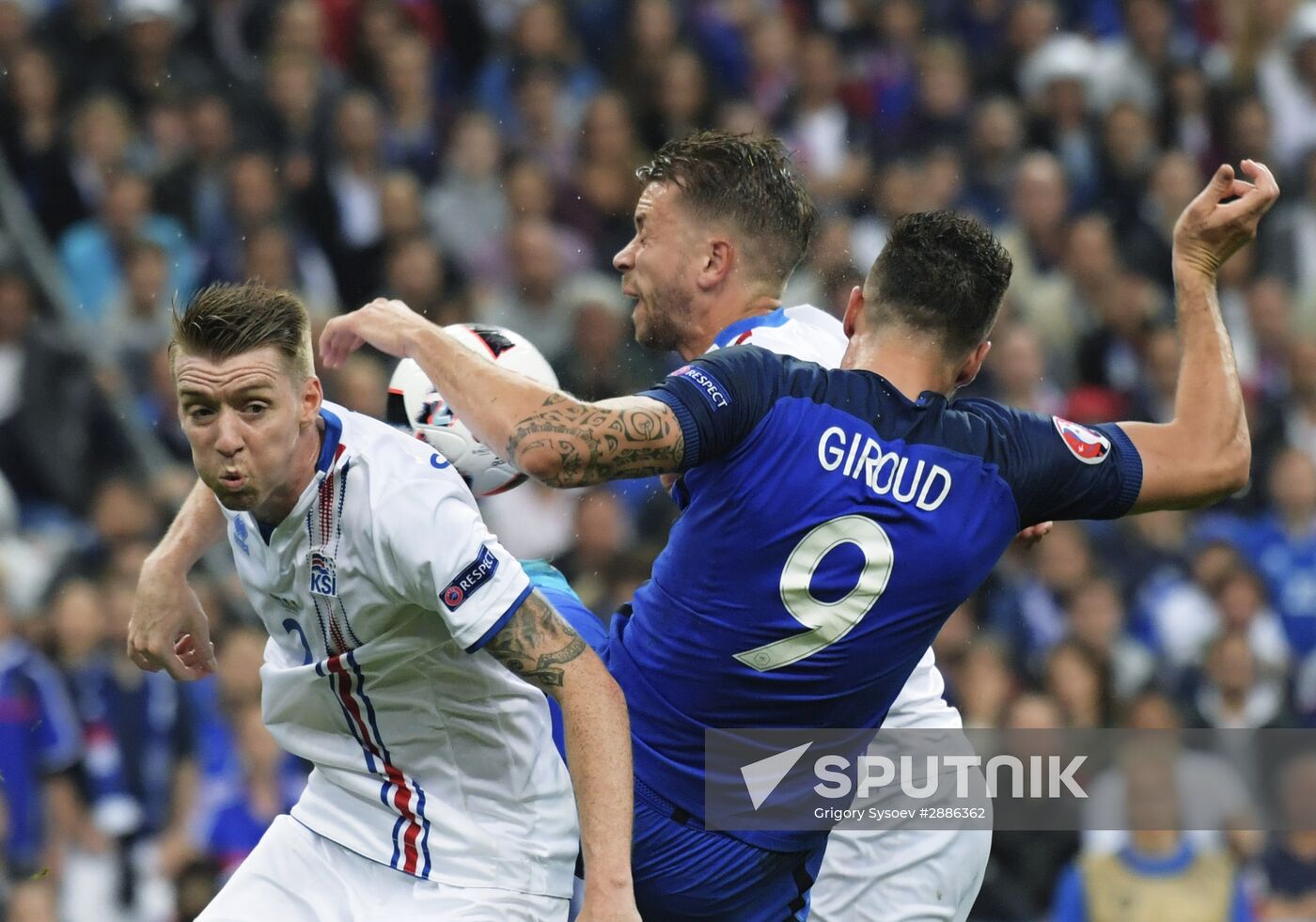 UEFA Euro 2016. France vs. Iceland