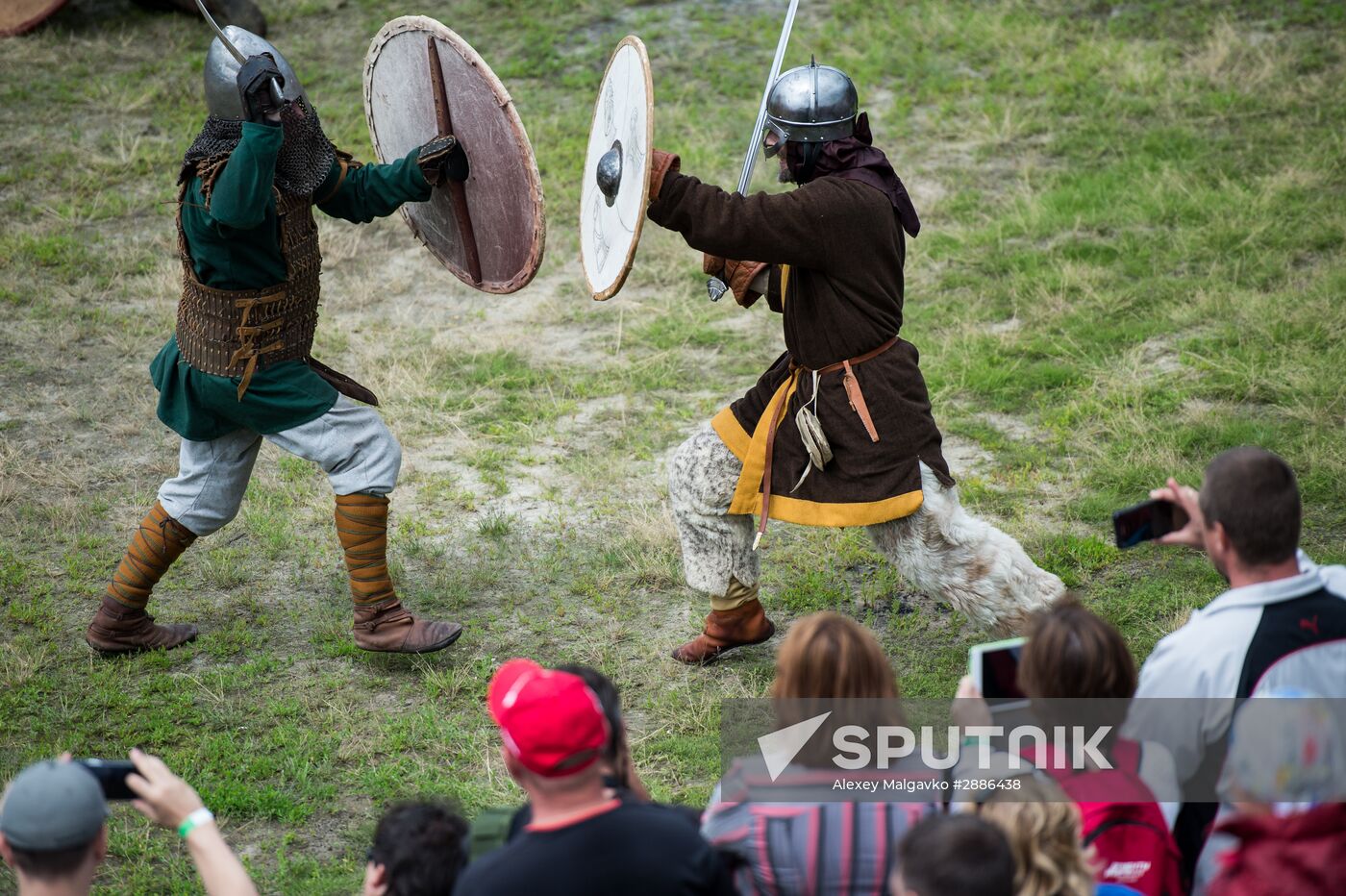 Abalakskoye Field reenactment festival in Omsk region