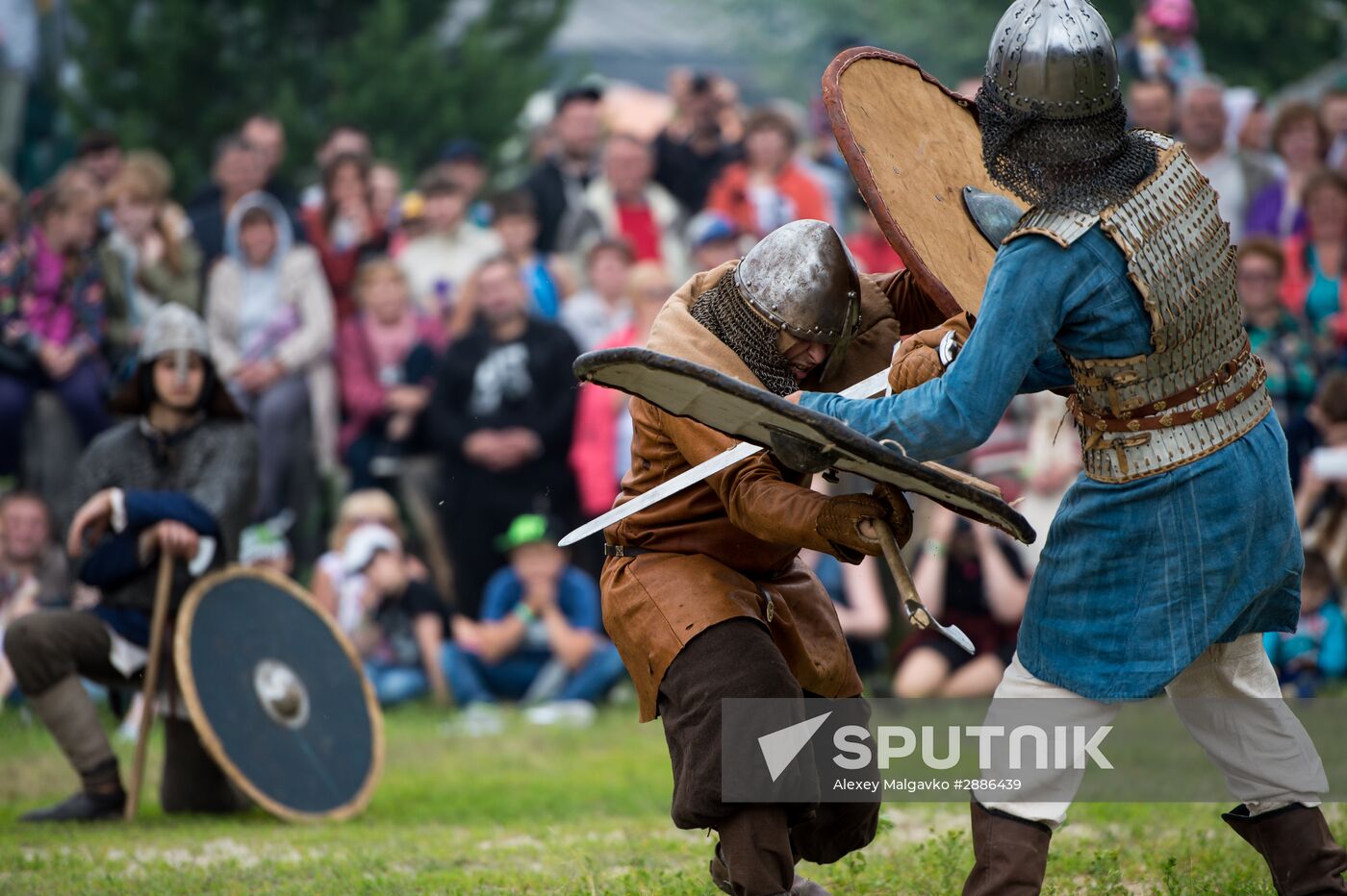Abalakskoye Field reenactment festival in Omsk region