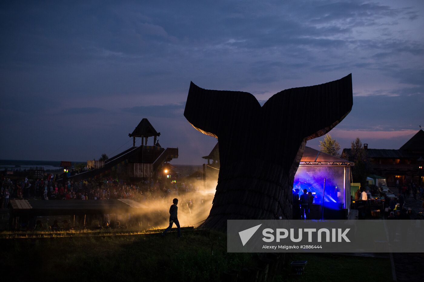 Abalakskoye Field reenactment festival in Omsk region