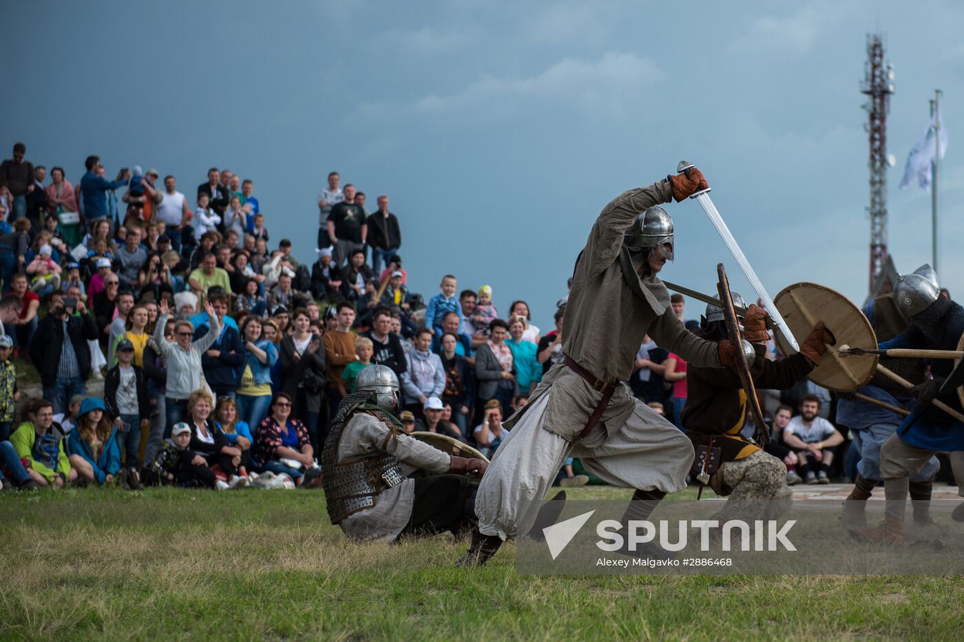 Abalakskoye Field reenactment festival in Omsk region