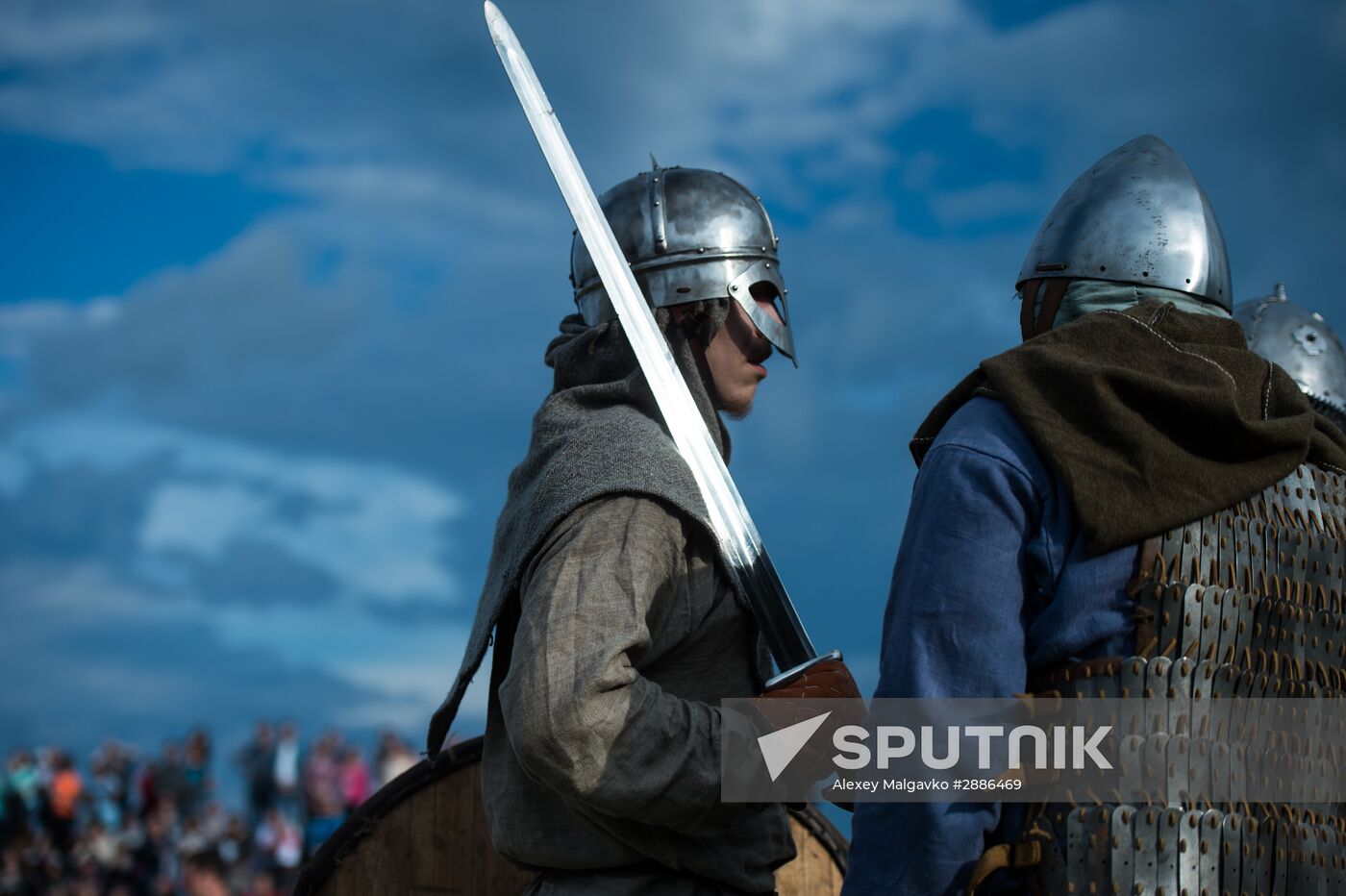 Abalakskoye Field reenactment festival in Omsk region