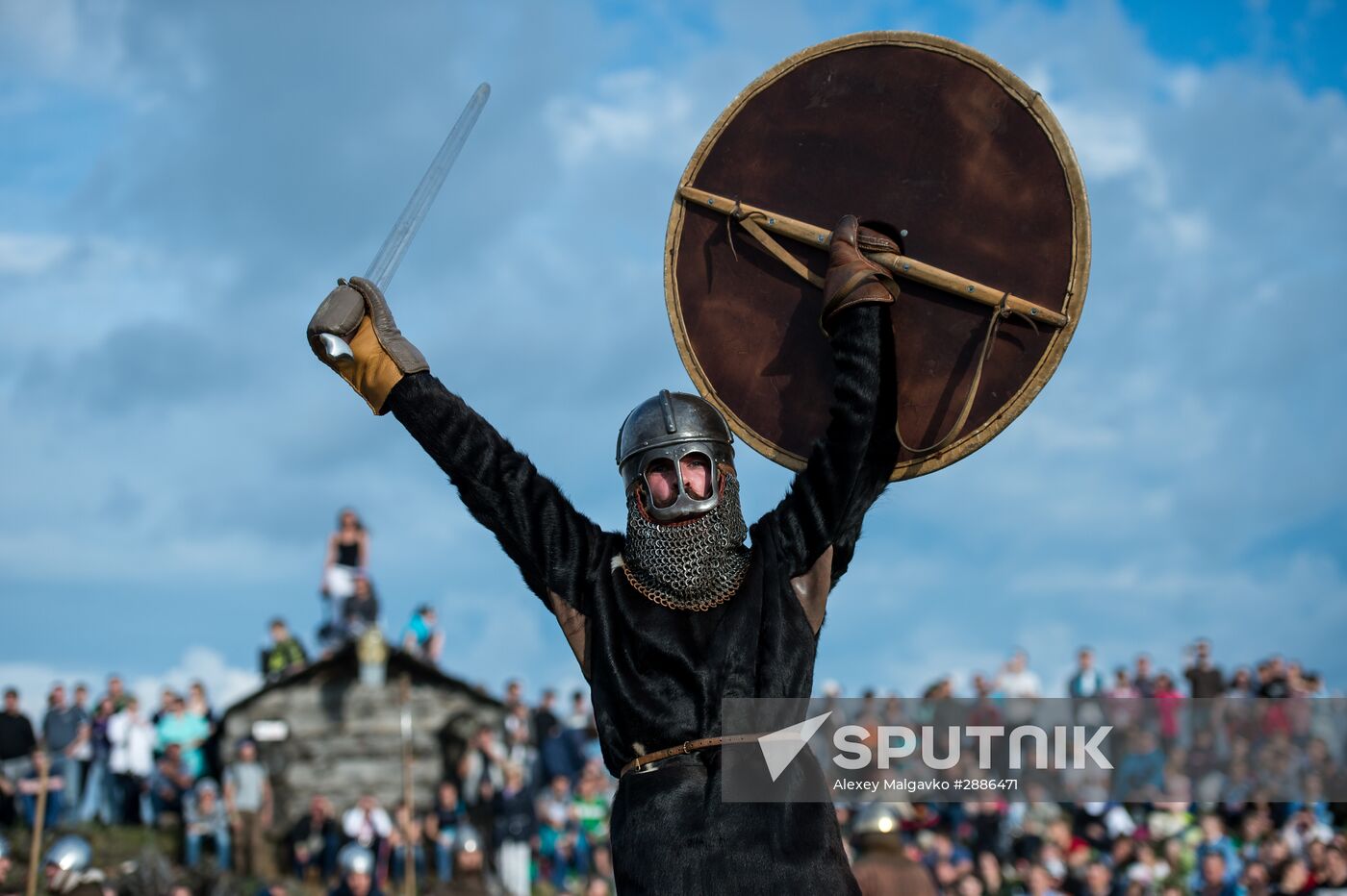 Abalakskoye Field reenactment festival in Omsk region